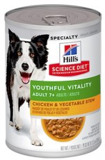 Hill's Science Diet - Adult 7 Youthful Vitality Chicken & Vegetable Lata 12,5OZ